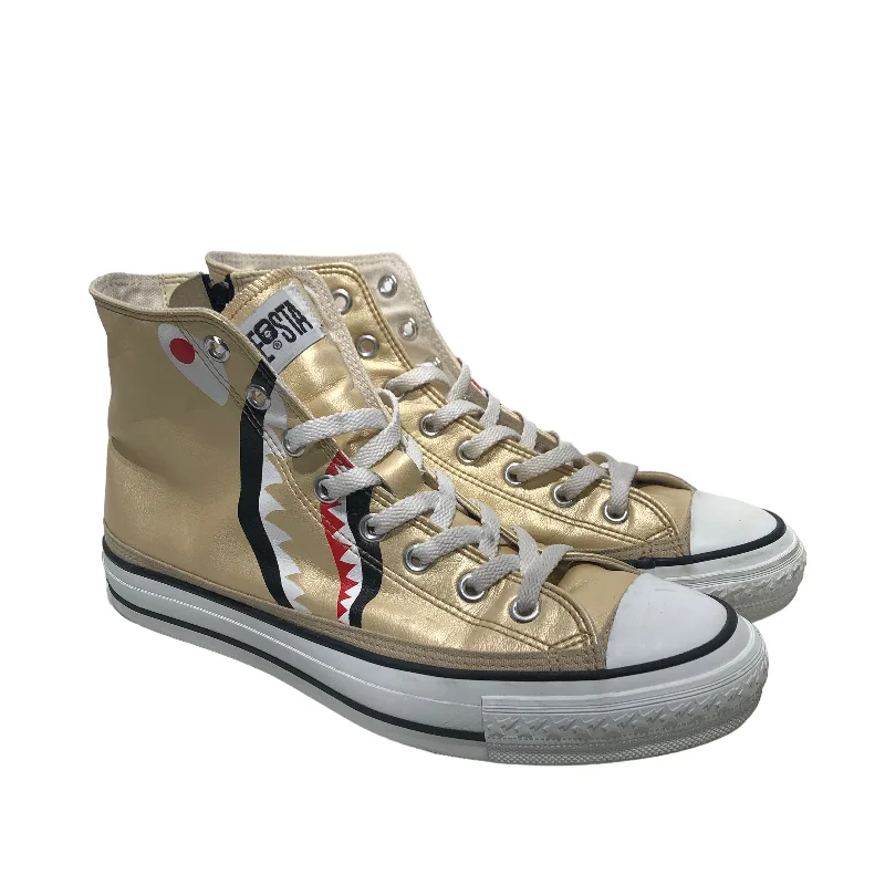 Men's Modern Shoes CONVERSE/BAPE/Hi-Sneakers/US 9.5/BEG/