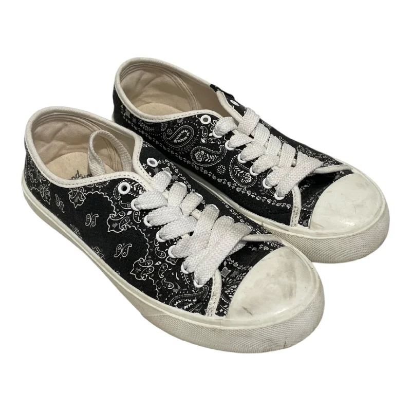 Men's Handcrafted Boots MIHARA YASUHIRO/Low-Sneakers/Cotton/BLK/paisleyy