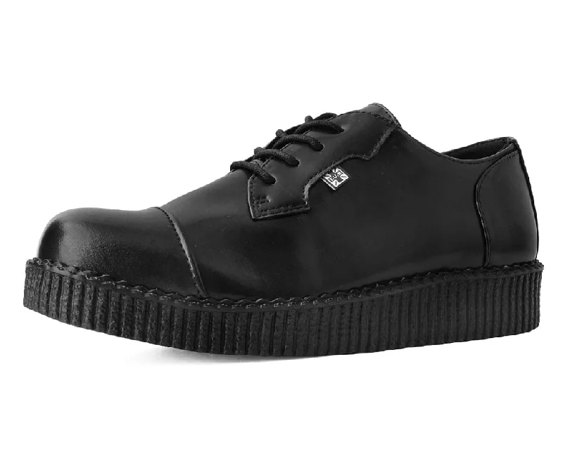 Men's Premium Shoes Black TUKskin™ Toe Cap Viva Low Creeper