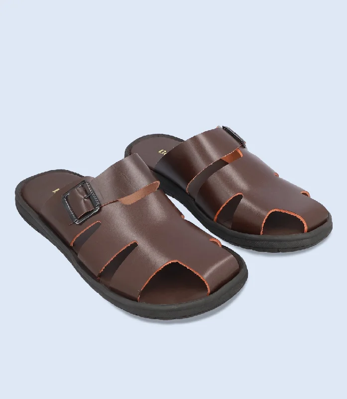 Men's Cozy Shoes BM5794-Choco-Men Slipper