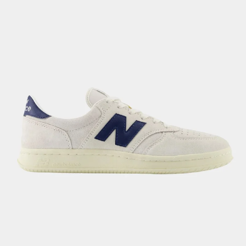 Men's Stylish Shoes T500 Sneaker (Sea Salt + Navy + Angora)