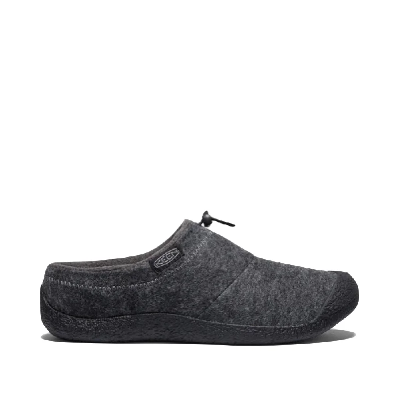 Men's Minimalist Boots KEEN Men's Howser III Slide Slipper in Charcoal Grey