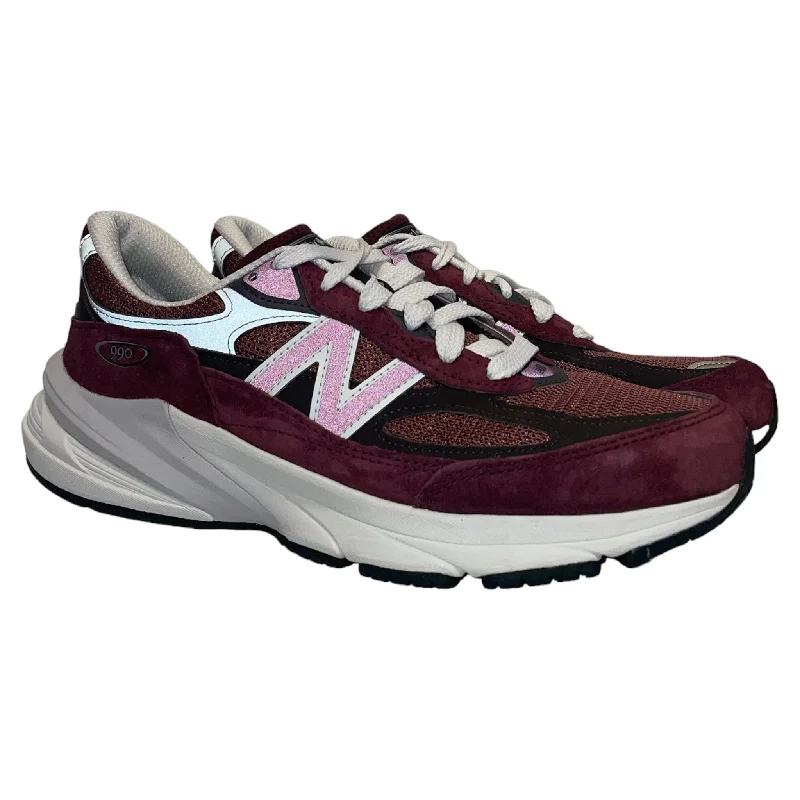 Men's Elegant Boots NEW BALANCE/Low-Sneakers/US 8.5/Suede/BRD/990
