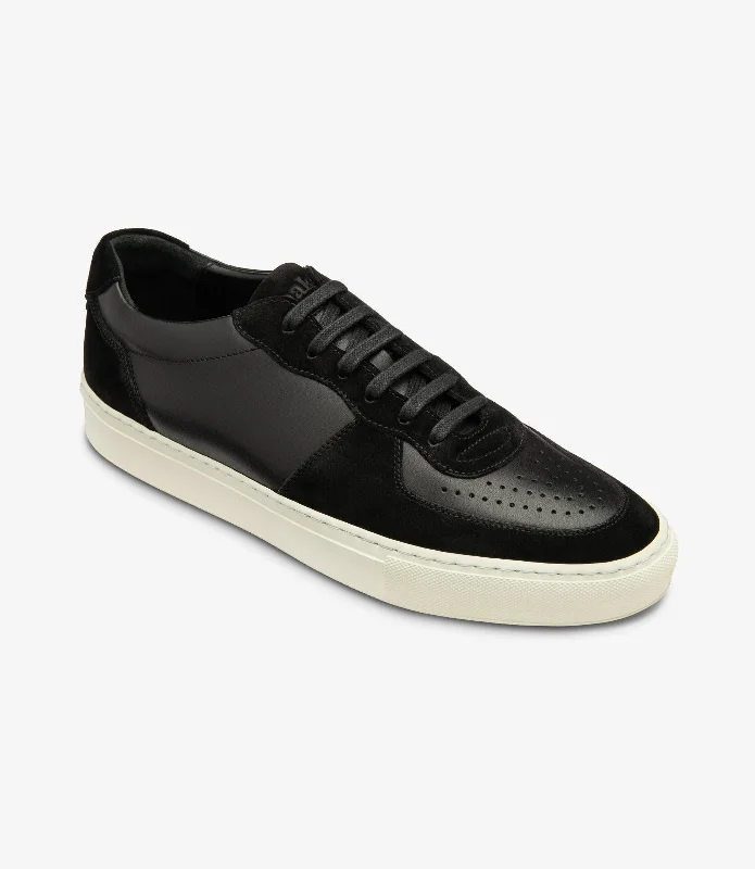 Men's Lightweight Boots LOAKE Rush - Sneakers - Black Suede