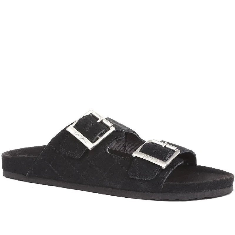 Last Chance To Grab High-Performance Shoes On Sale Eddie Leather Slider Sandals - BARBR35509 / 321 397 Last Chance To Grab High-Performance Shoes On Sale Eddie Leather Slider Sandals - BARBR35509 / 321 397