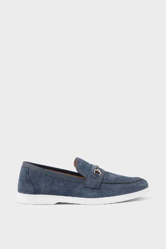 Limited-Time Shoe Discounts On Top Brands Men Formal Loafers MF7005-Navy