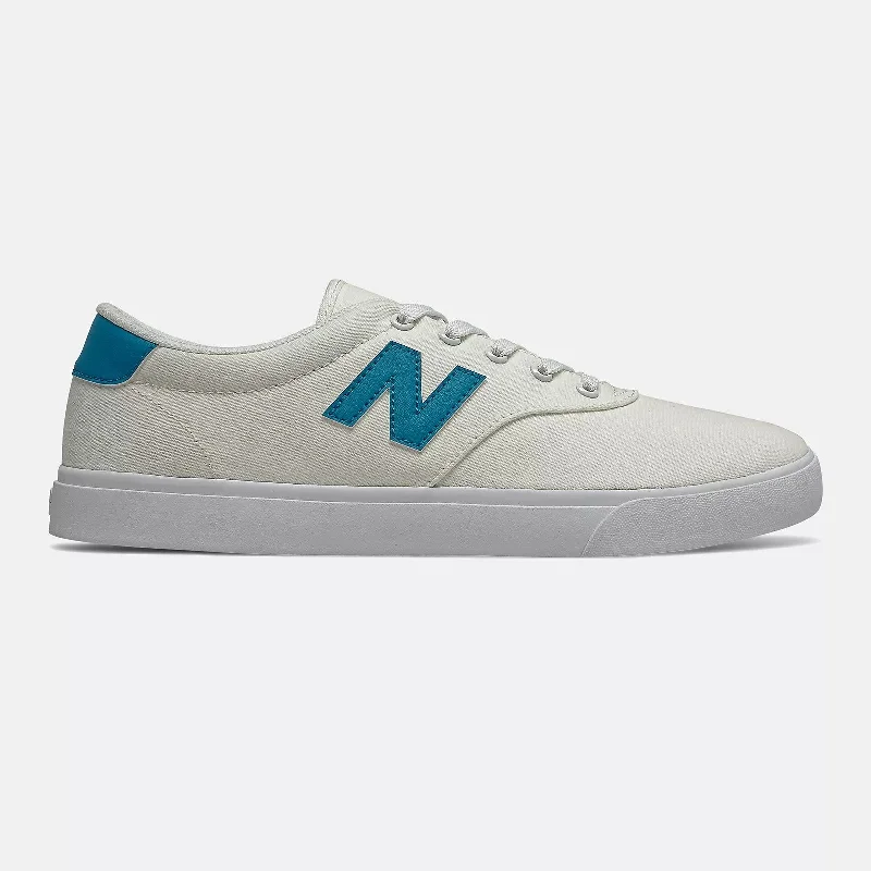 Men's Elegant Boots All Coasts Shoes AM55DAL (Cream + Blue)