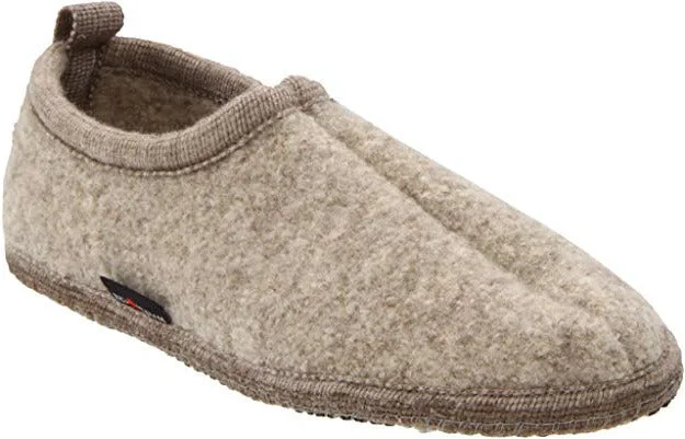 Men's Temperature-Regulating Shoes Haflinger Unisex Freddie Wool Slipper