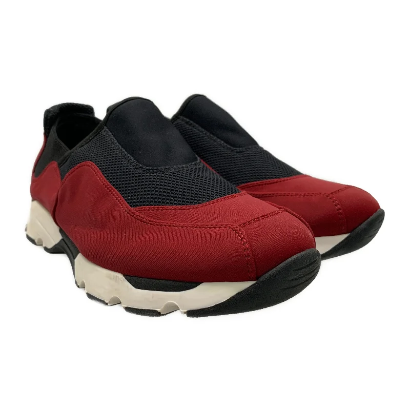 Men's Classic Shoes MARNI/Low-Sneakers/40/RED