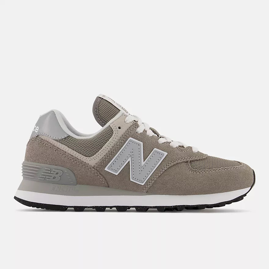 Men's Modern Shoes 574 Core Sneaker (Grey + White)