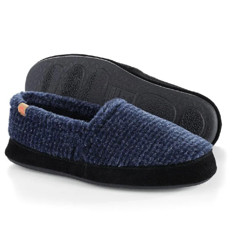 Men's Adaptive Fit Boots Acorn Moccasin Blue Check (Men's)