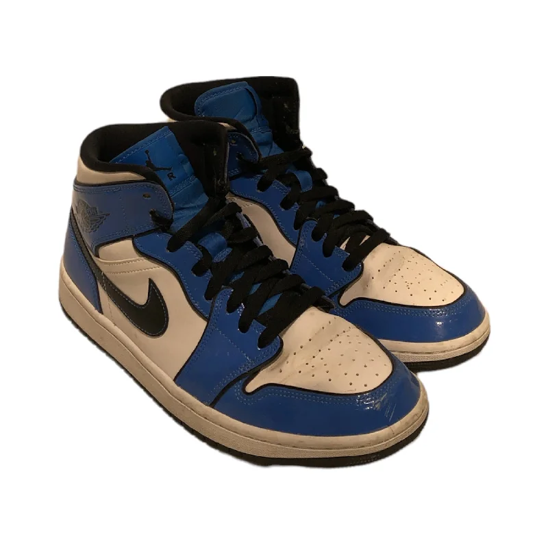 Men's All-Day Wear Shoes Jordan/SIGNAL BLUE RETRO 1 MID/Hi-Sneakers/9/BLU/Others/Plain Men's All-Day Wear Shoes Jordan/SIGNAL BLUE RETRO 1 MID/Hi-Sneakers/9/BLU/Others/Plain