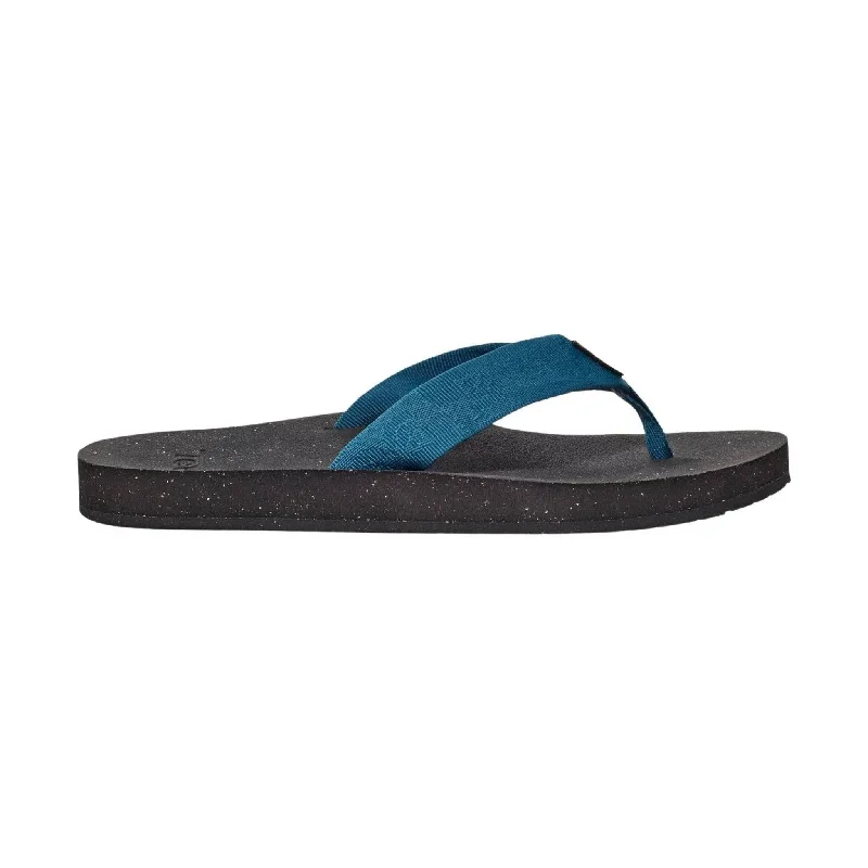 Men's Stylish Boots Teva Men's Reflip Flip Flop - Textural Blue