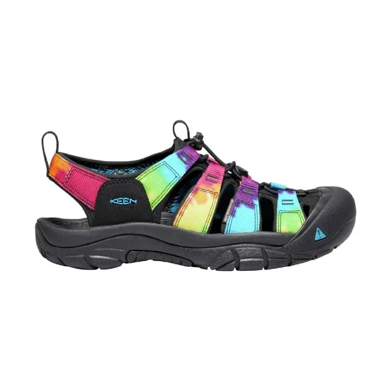 Men's Cozy Boots KEEN Men's Newport Retro - Original Tie Dye