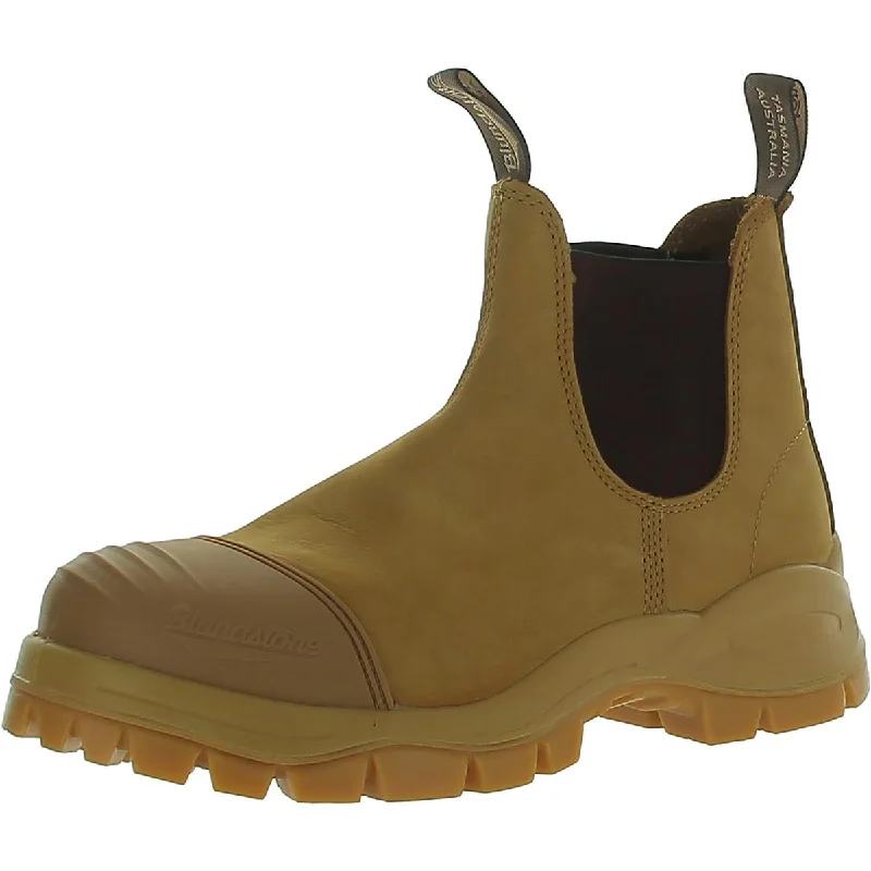Men's Ergonomic Boots Blundstone Mens Leather Pull On Chelsea Boots