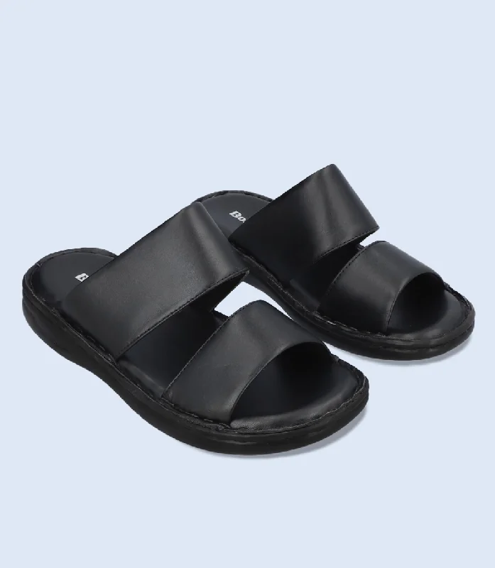 Elegant Shoes For Formal Events BM5560-BLACK-Men Casual Slipper