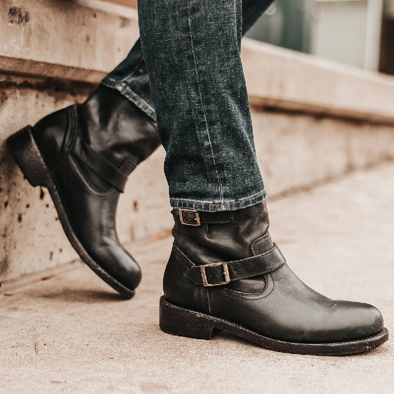 Men's Premium Shoes Charles - Black