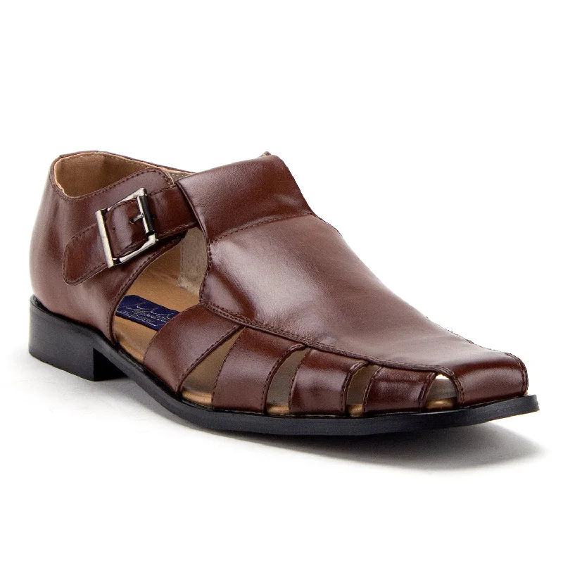 Men's Handcrafted Shoes Men's 44390 Formal Slip On Closed Toe Fisherman Dress Sandals Summer Shoes Men's Handcrafted Shoes Men's 44390 Formal Slip On Closed Toe Fisherman Dress Sandals Summer Shoes