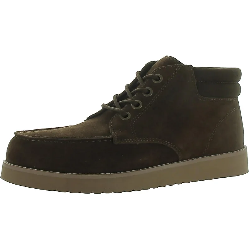 Men's Handcrafted Boots Koolaburra Mens Faux Suede Lace Up Chukka Boots