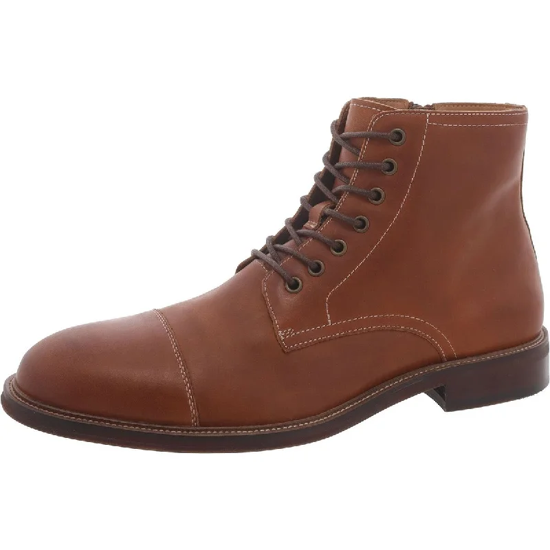Men's Energy-Return Boots Steve Madden Mens Hodge Leather Toe Cap Combat & Lace-Up Boots Men's Energy-Return Boots Steve Madden Mens Hodge Leather Toe Cap Combat & Lace-Up Boots