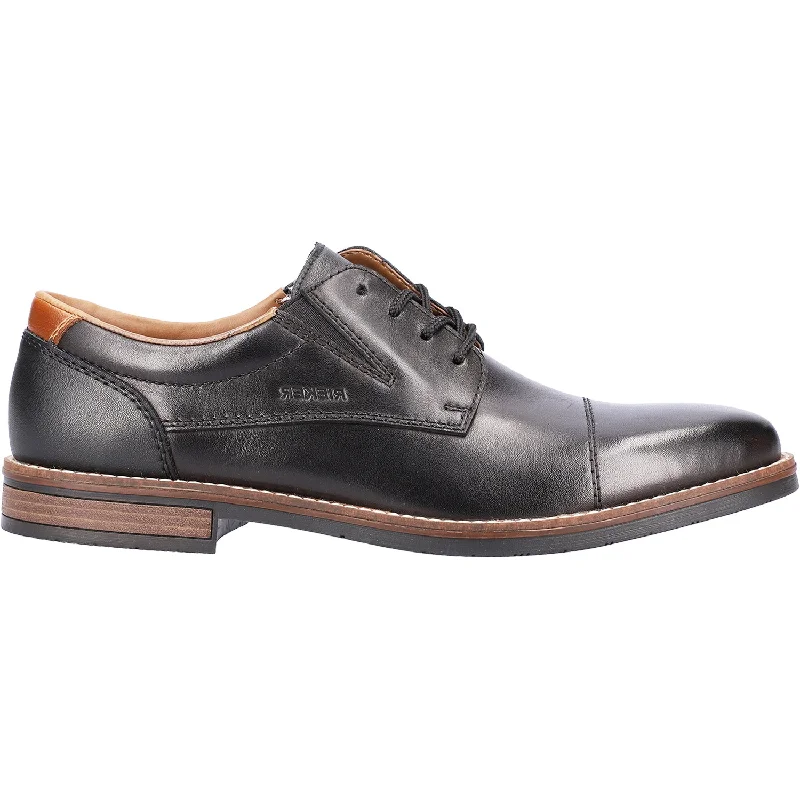 Men's All-Day Wear Shoes Men's Rieker 13506-00 Dimitri 06 Black Leather