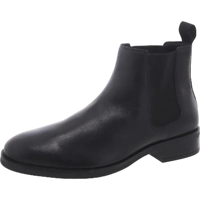 Men's Modern Boots Cole Haan Mens Leather Pull On Chelsea Boots