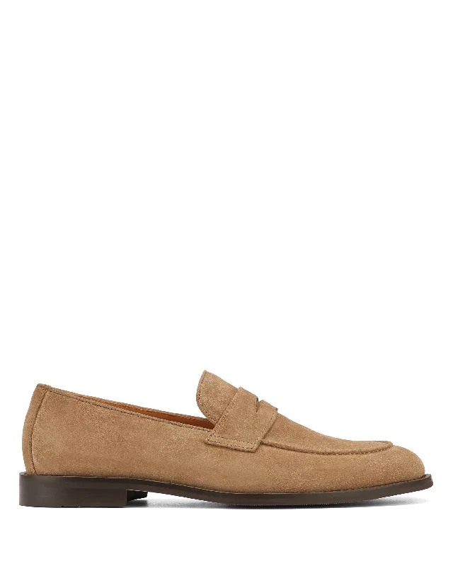 Men's Ultra-Light Shoes Ben Taupe Suede