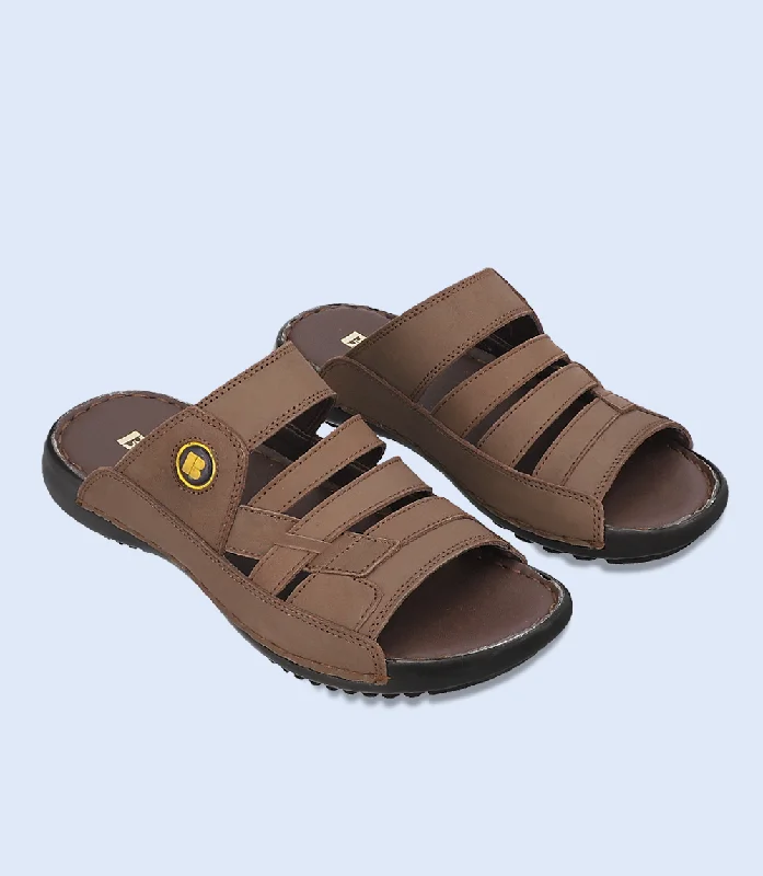 Men's Shock-Absorbing Shoes BM0744-CHOCO-Men Casual Slipper