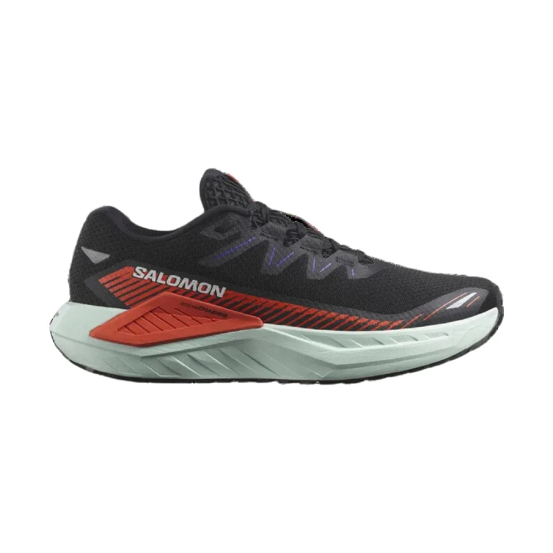 Men's Flexible Sole Boots Salomon Men's DRX DEFY GRVL Road Running Shoes - Black/Cherry Tomato/Bay Men's Flexible Sole Boots Salomon Men's DRX DEFY GRVL Road Running Shoes - Black/Cherry Tomato/Bay
