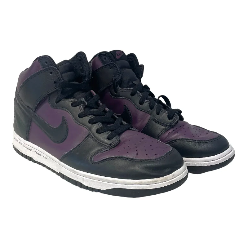 Men's Modern Shoes NIKE/FRAGMENT//Hi-Sneakers/US 12/Plain/Cotton/PPL//M [Street] Hype/DUNK HIGHS