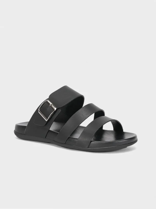 Men's Flexible Shoes Mens "PAVLOS" Adorned Strappy Slippers