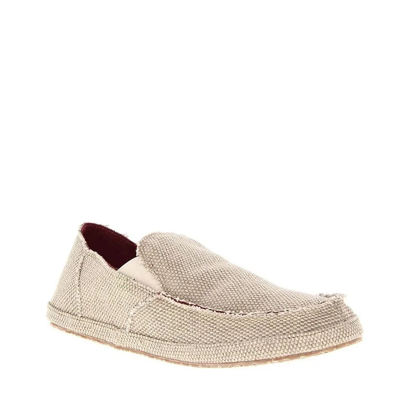Men's Elegant Shoes Men's Shoes Sanuk ROUNDER Casual Slip On Loafers SMF10113 TAN