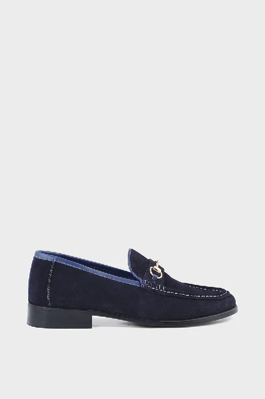 Grab Your Favorite Shoes At The Lowest Price Men Formal Loafers MF7000-Navy