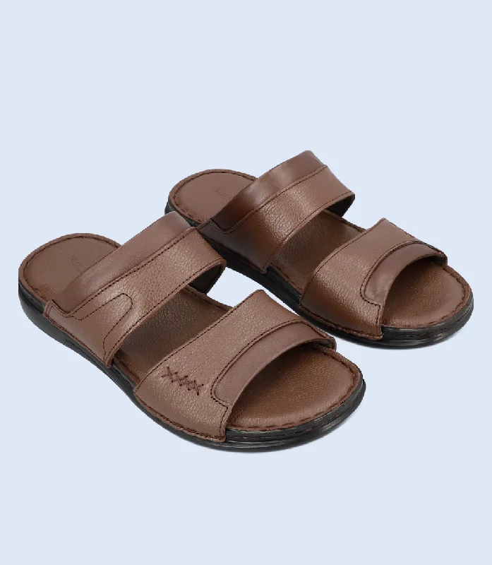 Shop Now For Discounted Shoes BM5601-BROWN-Men Slipper