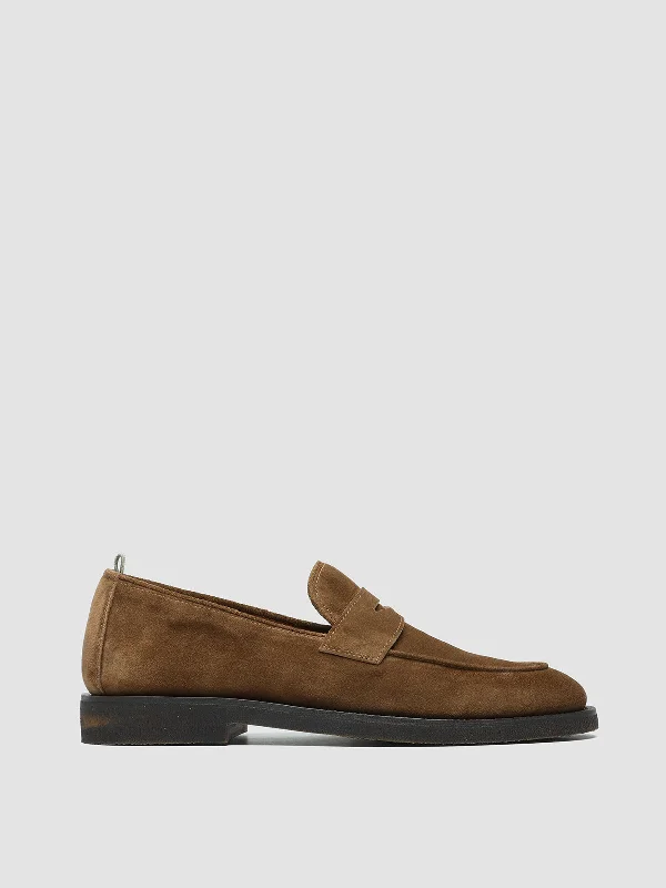 Grab Your Favorite Shoes At The Lowest Price OPERA FLEXI 101 - Brown Suede Penny Loafers Grab Your Favorite Shoes At The Lowest Price OPERA FLEXI 101 - Brown Suede Penny Loafers