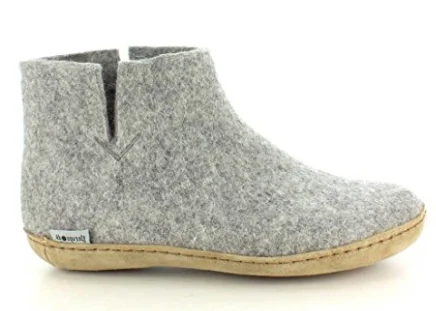 Men's Lightweight Boots Glerups Unisex Model G Natural Wool Boot Slipper