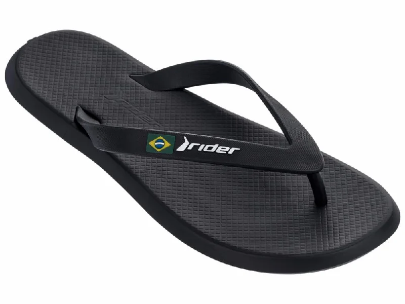 Men's Handcrafted Shoes Rider  Men's R1 Ad 20780/Blk/Blk M