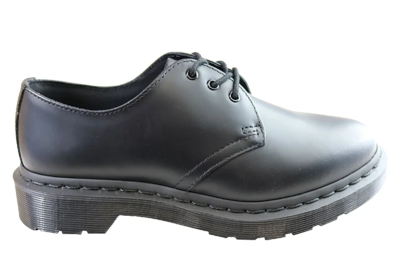 Men's All-Season Boots Dr Martens 1461 Mono Black Smooth Lace Up Comfortable Unisex Shoes Men's All-Season Boots Dr Martens 1461 Mono Black Smooth Lace Up Comfortable Unisex Shoes