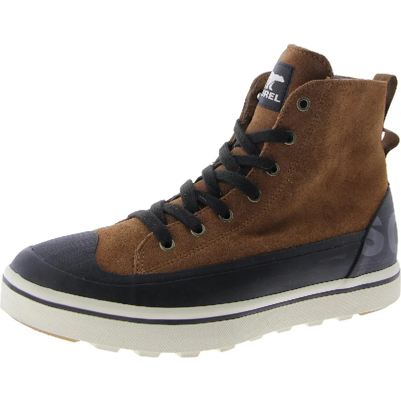 Men's Stylish Shoes Sorel Mens Cheyanne Metro Lace Up High Top Waterproof & Weather Resistant Men's Stylish Shoes Sorel Mens Cheyanne Metro Lace Up High Top Waterproof & Weather Resistant