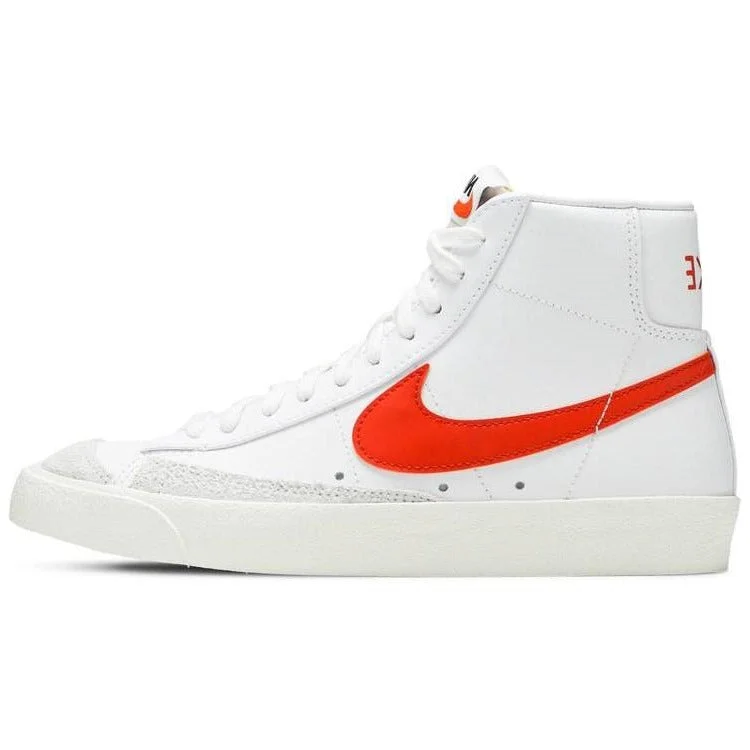 Men's All-Season Boots Blazer Mid '77 (White + Orange Sail)