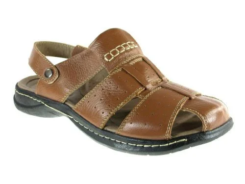 Men's Ergonomic Boots Men's P-701 Leather Convertible Fisherman Sandals