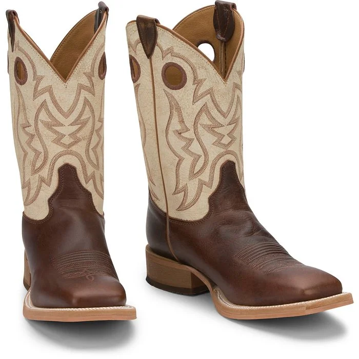 Men's Temperature-Regulating Boots Justin Mens Caddo Bent Rail Square Toe Western Boots Style BR776 Men's Temperature-Regulating Boots Justin Mens Caddo Bent Rail Square Toe Western Boots Style BR776