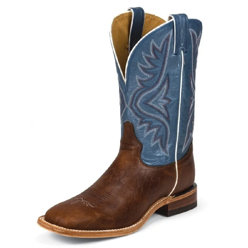 Men's Anti-Slip Boots Tony Lama Americana Cowboy Square Toe Boots Style 7955