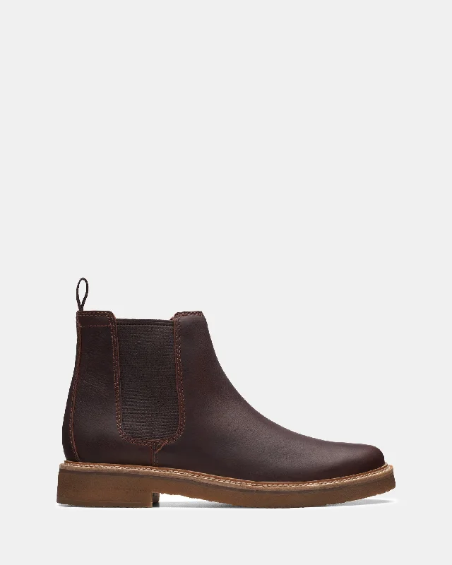 Men's Shock-Absorbing Shoes Clarkdale Easy Tan Leather