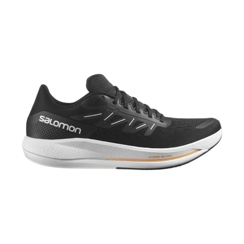 Men's High-Quality Boots Salomon Men's Spectur Shoes - Black/White/Blazing Orange