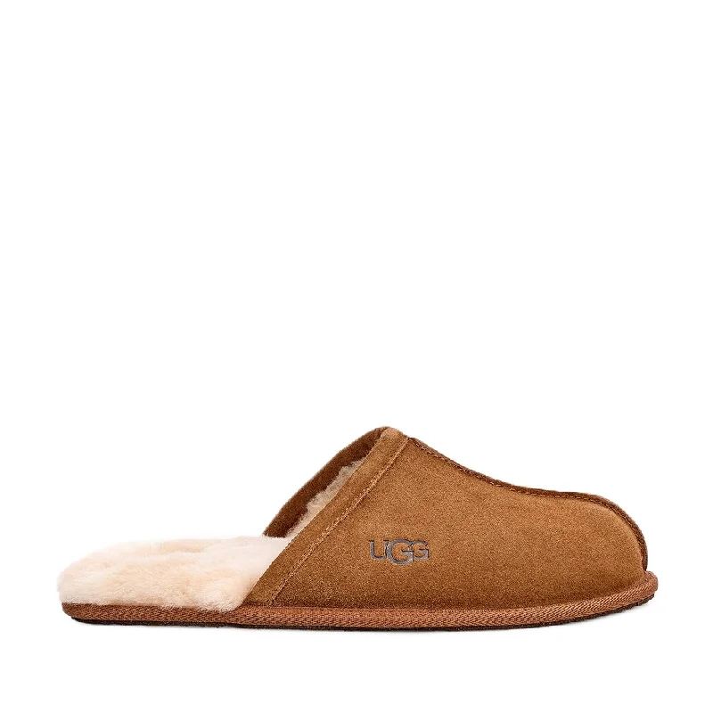 Men's Waterproof Shoes UGG Men's Scuff in Chestnut