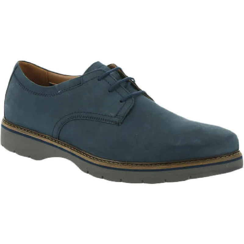 Men's Durable Boots Bayhill Plain Mens Leather Comfort Insole Lace-Up Shoes
