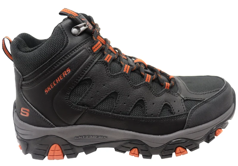 Men's Handcrafted Boots Skechers Mens Comfortable Relaxed Fit Pine Trail Gotera Leather Boots Men's Handcrafted Boots Skechers Mens Comfortable Relaxed Fit Pine Trail Gotera Leather Boots