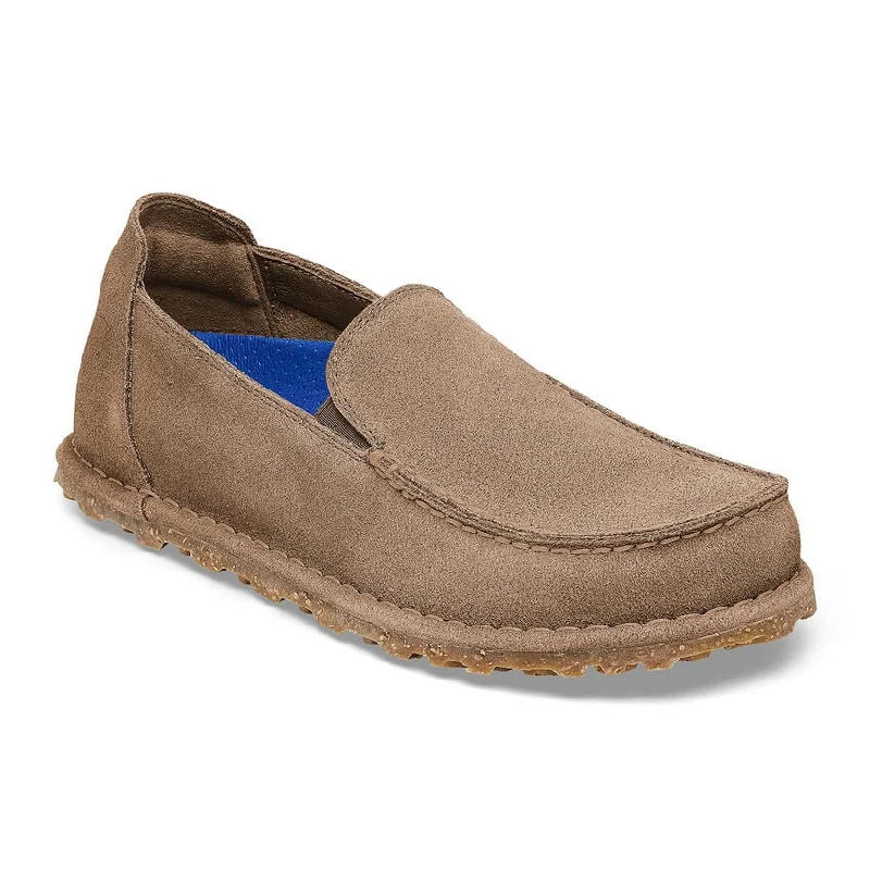 Men's Premium Shoes Birkenstock Utti Gray Taupe Suede Men's
