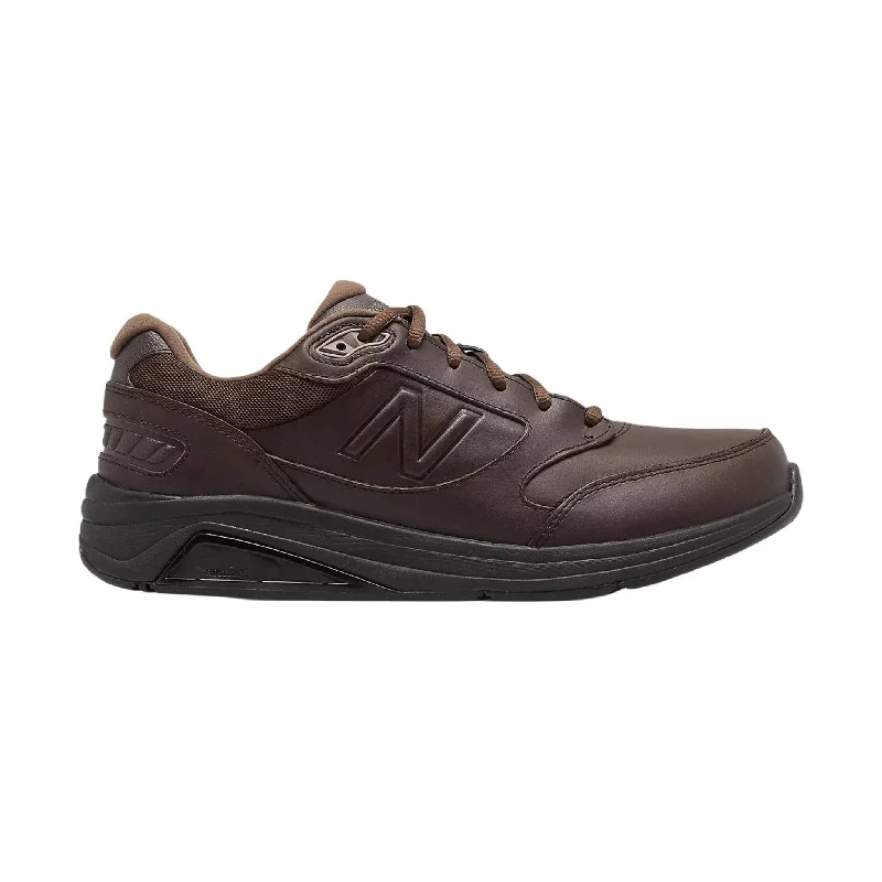 Men's Trendy Boots New Balance Men's 928v3 Walking Shoes - Brown Leather